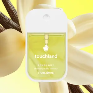 Touchland Vanilla Blossom Power Mist Hand Sanitizer, Warm Floral, Hydrating, Sanitizing & Delicately Scented, 1 Fl Oz