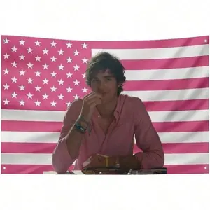 Tapestry Jacob Flag Poster  Fun Flags Indoor And Outdoor Decor Wall Aesthetic Art Home Elordi Decor Blanket Merch Gift room bedroom signature decorative banner Vintage Heated Rivalry Eilish