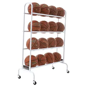 SSN BCART16W Durable 16-Ball Wide Body Ball Organiser, Home Storage Rack