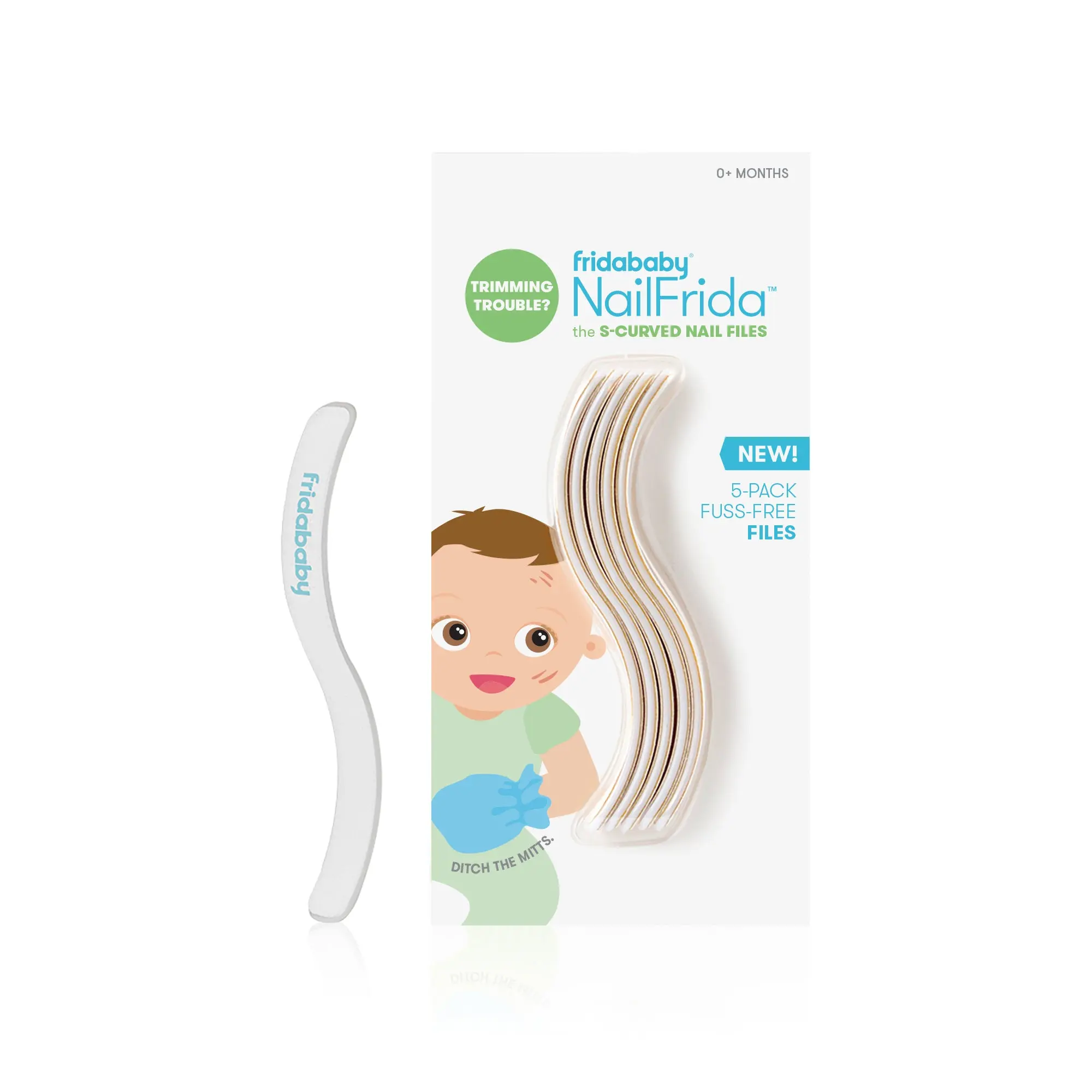NailFrida the S-CURVED NAIL FILES NailFrida the S-CURVED NAIL FILES