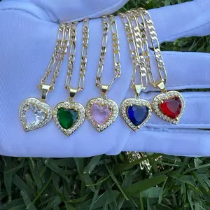 Heart Necklace Female Male Birthday Engagement Anniversary Auspicious Auspicious Anniversary Engagement Birthday Daily Wedding. Her or him