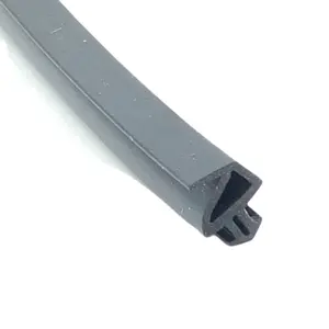 Sealing strip for thermal break aluminum doors and windows, soundproof silicone rubber, aluminum alloy window windproof strip