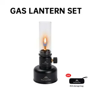 Creative Aluminum Alloy Gas Lamp for Tent Decoration Portable Camp Light Set