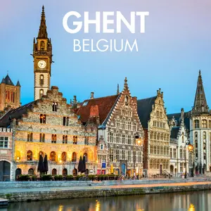 Ghent, Belgium Magnet