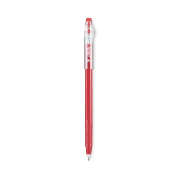 Pilot PIL32467 Frixion Colorsticks Clipless Erasable Gel Pen - Fine Tip Pen (0.7 mm), Gel Ink, Rewrite Clean, Red Barrel with Red Ink