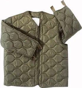 Olive Drab - M-65 Field Jacket Liner, Insulated Base Layer for M1965 Coat