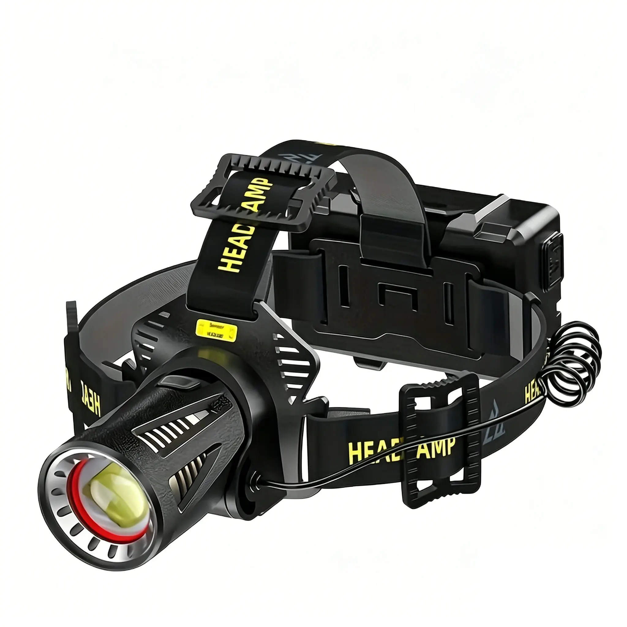 XHP360 Sensor Headlamp, Zoomable Torch with Multi-Mode Strong Flashlight, Super Bright Light, Long-Lasting USB Rechargeable Waterproof Outdoor Gadget for Adults, Camping Hiking Survival Supply Festival Gift, Outdoor Gadgets For Adults, High Brightness Tor