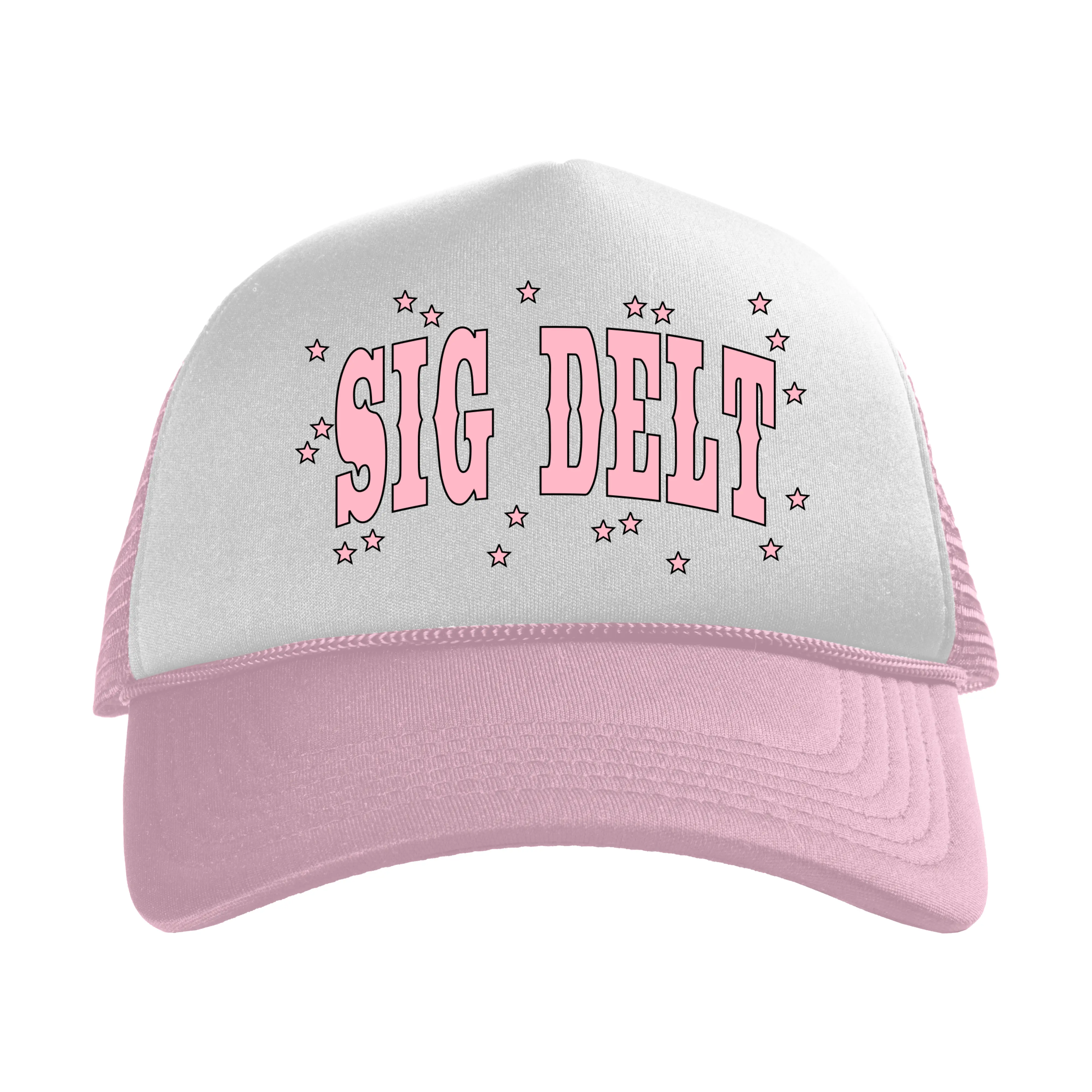 Sigma Delta Tau Cosmic Cowgirl Sorority Trucker Hat