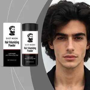 Men's Hair Fluffy Powder, Portable Texture Powder, Adds Natural Plump and Fluffy, Non-greasy Matte Makeup Effect, Daily Look