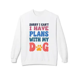Dog Lover Sweatshirt, Pet Owner Gift, Cozy Dog Mom Apparel, Matching Outfit with Pet, Comfy Dog Dad Jumper, Soft Dog Parent Pullover, Cute