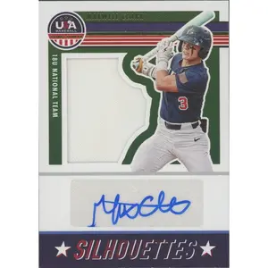 2023 Stars & Stripes Maxwell Clark Silhouettes Jersey Auto #/200 #SIL-MC