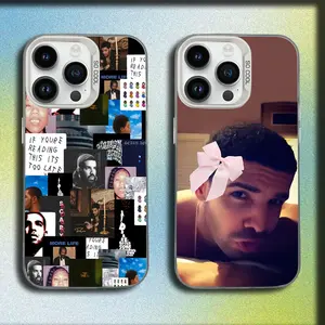Funny Singer D-Drake Rapper Phone Case For iPhone17, 16,15,14,13,12,11,Pro,SE,MAX White Matte Shockproof Cover