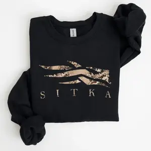 SITKA Gear mens Icon Optifade Unisex Heavy Blend Crewneck Sweatshirt