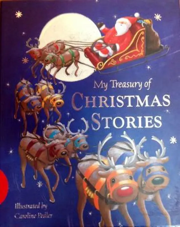 USED Book - My Treasury of Christmas Stories by Caroline Pedler (Hardcover) - english
