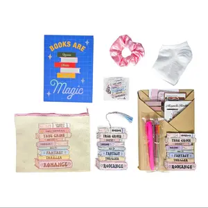 Blind Date Reading Experience Bundle, Including Journal, Bookmarks, and Bookish Office Stationery Accessories