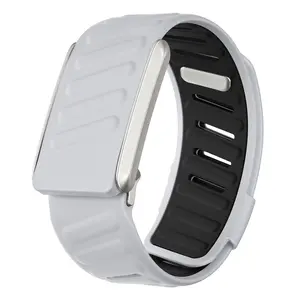 SportFlex Wristband, Soft Touch Silicone Wristband, Breathable Wristbands, Waterproof & Sweat Resistant Wristband for WHOOP 4.0 Compatible Devices, Wearable, Gym Sports Accessories