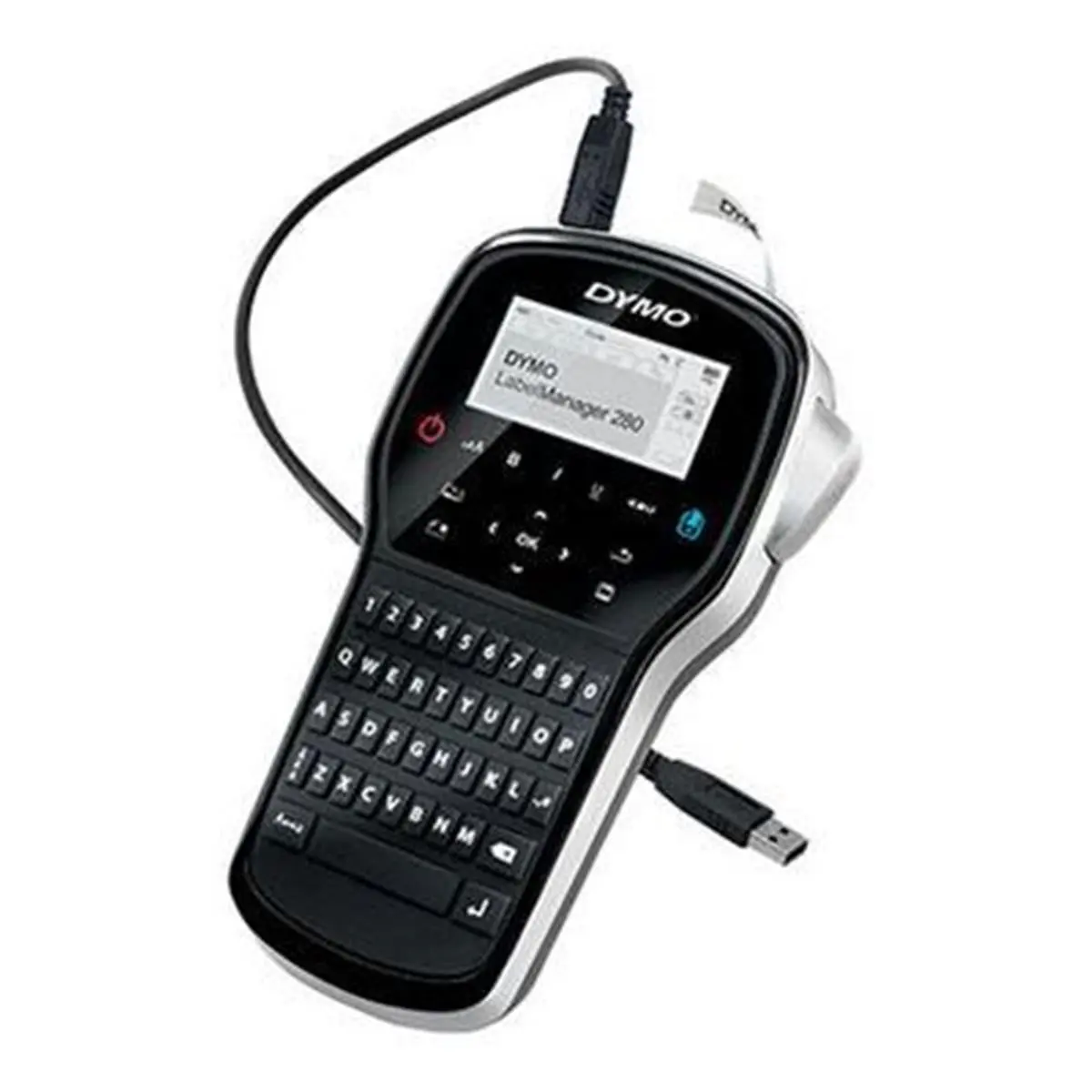 212 MAIN Labelmanager 280 Label Printer - Rechargeable Battery, Fast Print, Portable Size, Text Editing Functionality for Office Use