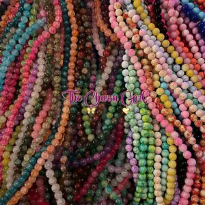1 (80pc) Bead Strand For Diy Jewelry Making