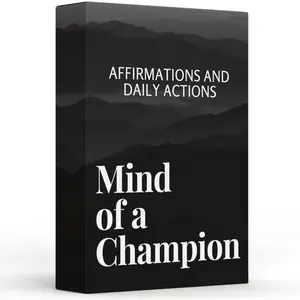 Motivational Cards for Men Affirmations and Action Steps to Turn Dreams into Reality For Productivity Personal Development Self Care Mindfulness Affirmation Cards for Men