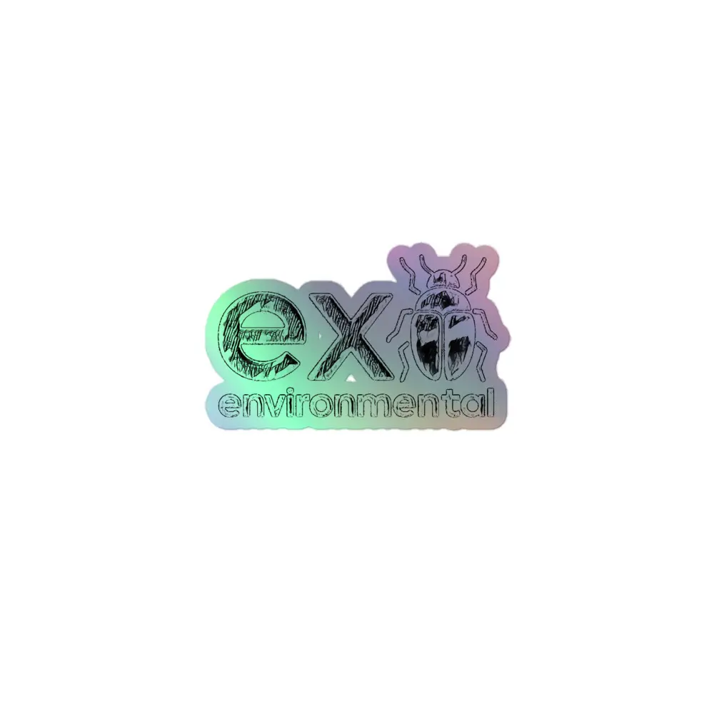 EXO Logo Sketch Holographic Sticker