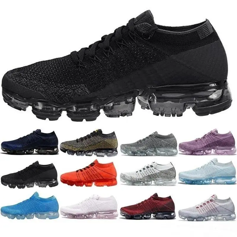 2025 Newest Trendy Running Shoes - Women's & Men's Breathable Lace-Up Workout Sneakers, Triple Black/White/Red Designer Shoe for Runners (Available in Multiple Sizes), Unisex Names