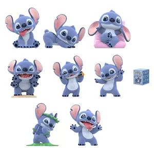 【TOPTOY】Disney Stitch Mischievous Daily Life Series Figure Blind Box, Cute Figures, Desktop Ornament, Collectible Toys, Birthday & Holiday Gift
