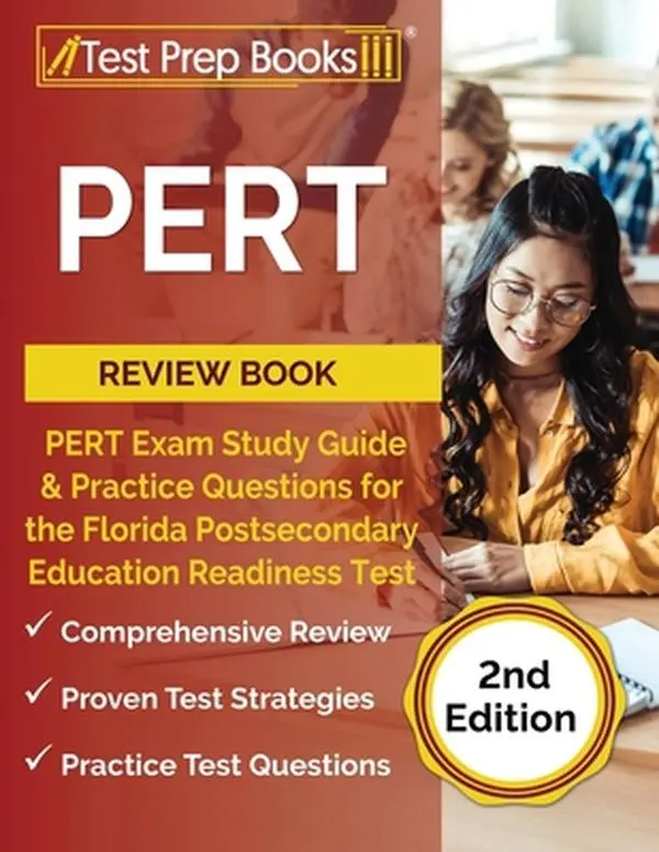USED Book - PERT Test Study Guide: Test Prep Book & Practice Test Questions by Tpb Publishing (Paperback) - english