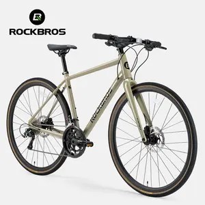 ROCKBROS SPIN-P2M 28" Trekking Bike, Aluminum Frame & Carbon Fork, 20-Speed Tiagra Drivetrain, 700C Gravel Tires, Lightweight 10.9kg Frame for Men & Women, Ideal for Gravel Adventures