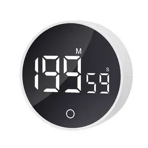 Large Screen Intelligent Digital Kitchen Timer with Loud Alarm Magnetic Cooking Timer Suitable minute visual timer for Ovens Baking Tea Eggs and Home Gyms Utensils Portable Multifunctional Timer for Baking Tea Workouts & Seniors Easy Read Display