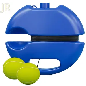 Tennis trainer rebound ball strap 1 rope, 1 ball, professional tennis training, portable tennis training equipment, tennis rebound set - very suitable for beginners to exercise