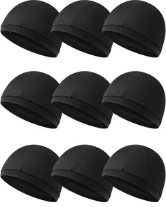 9 Pack Cooling Skull Cap – Camo Sweat Wicking Liner, Lightweight Cycling Running Hat, Breathable Skullie Beanie for Men Women – Under Helmet, Summer Sports tiktokshopspringglowup,summervibes