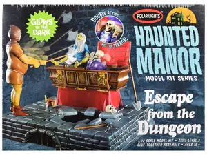 Skill 2 Haunted Manor "Escape from the Dungeon" Diorama Set 1/12 Plastic Model by Polar Lights