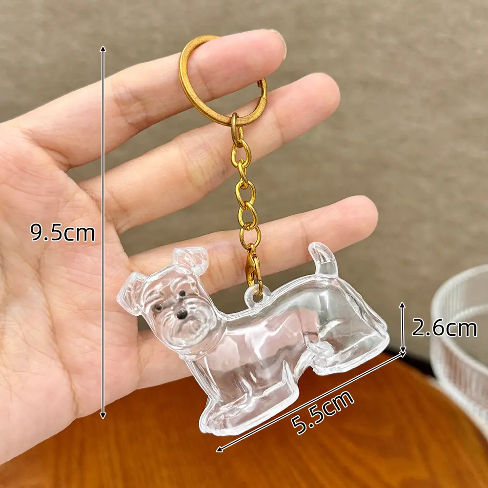 Large Schnauzer [comes with keychain]