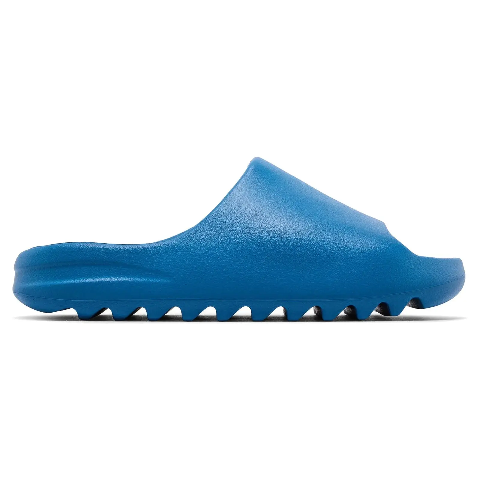 YEEZY YS-01 Sliders in Blue, Unisex Chunky Synthetic Flat Sole Slipper for Home & Casual Wear - 100% Authenticity Guaranteed, Comfy Footwear, Open Toe, Soft Slide Footwear, Brand New & Original, Home Everyday Shoes