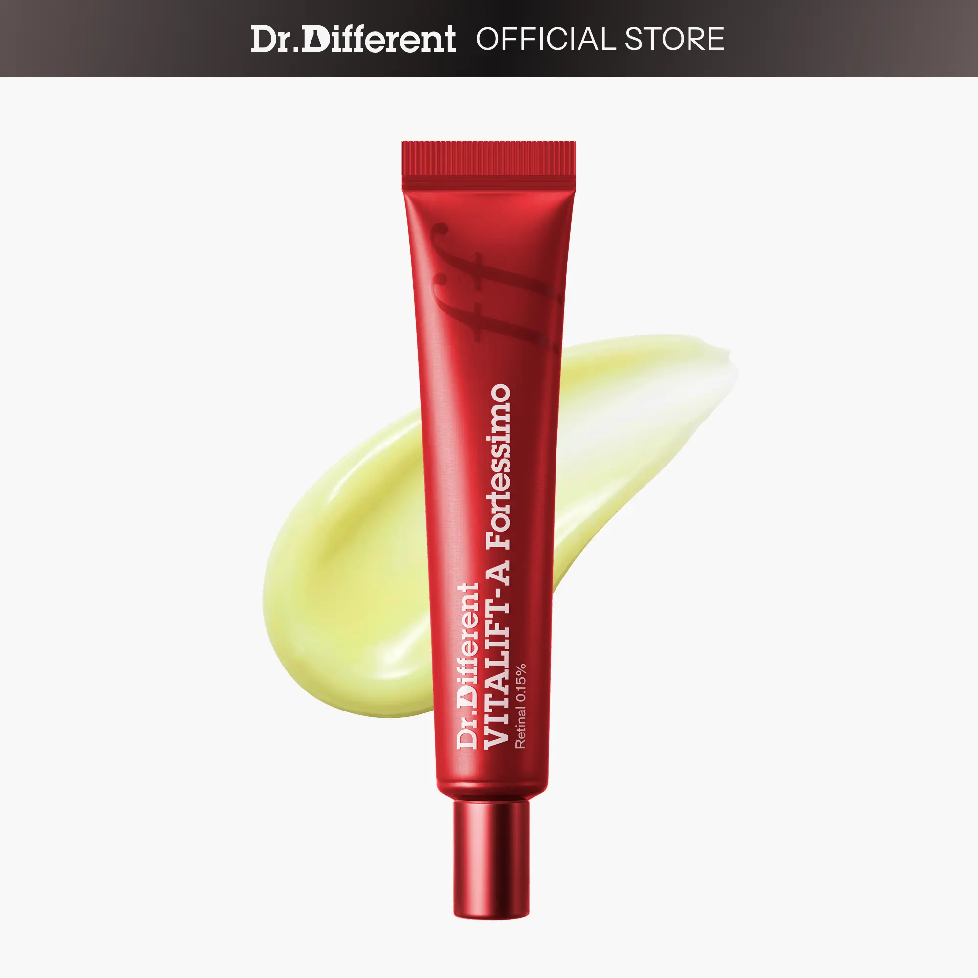 [Dr.Different Official] VITALIFT-A Retinal Night Treatment Cream | Clinical Grade Anti-Aging Cream for Wrinkle Reduction, Elasticity, Hydration, Lifting with Vita A | K-Skincare made by Korean Dermatologist