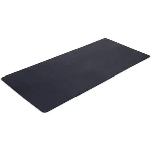 MotionTex Exercise Equipment Mat for Under Treadmill, Rowing Machine, Elliptical Machine, Fitness Equipment, Home Gym Floor Protection, 30" x 66", Black
