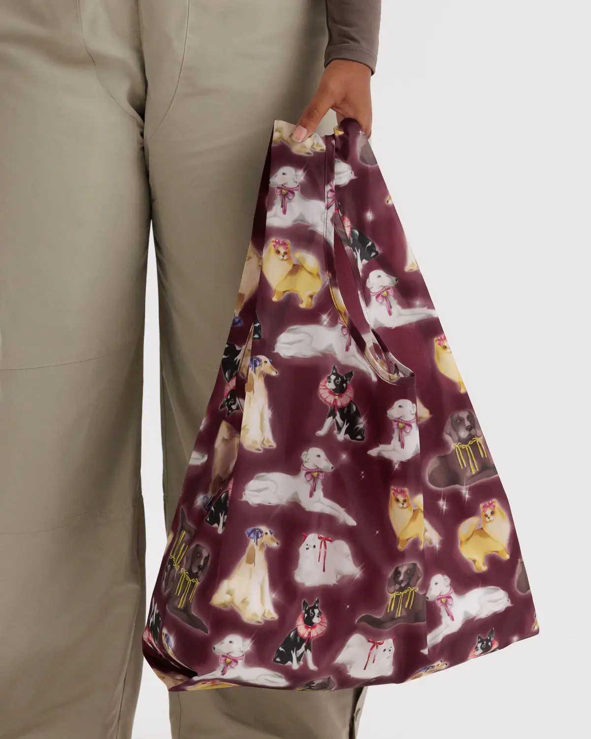 BAGGU- Standard Reusable Shopping Bag Fancy Dogs