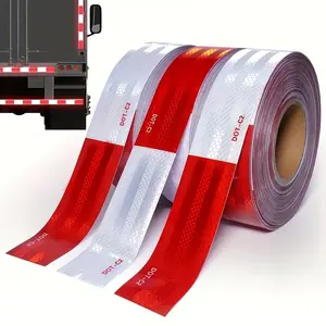 Durable reflective stickers, self-adhesive warning stickers, night visible stickers for vehicles, anti-collision labels, Automotive