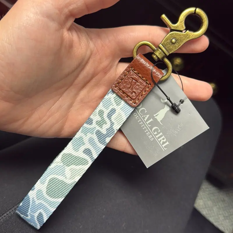 Local Girl Localflage Coast Camo Wrist Lanyard Keychain