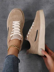 Women's New Couple Casual Shoes women , All-Season PU Leather Sneakers men, Vintage Classic Sporty Style, Soft Breathable Eva Sole, Trendy Streetwear