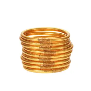 BudhaGirl Gold All Weather Bangles