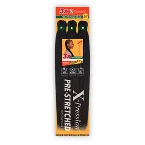 Sensationnel Braids XPRESSION 3X Pre-Stretched Braid 58"