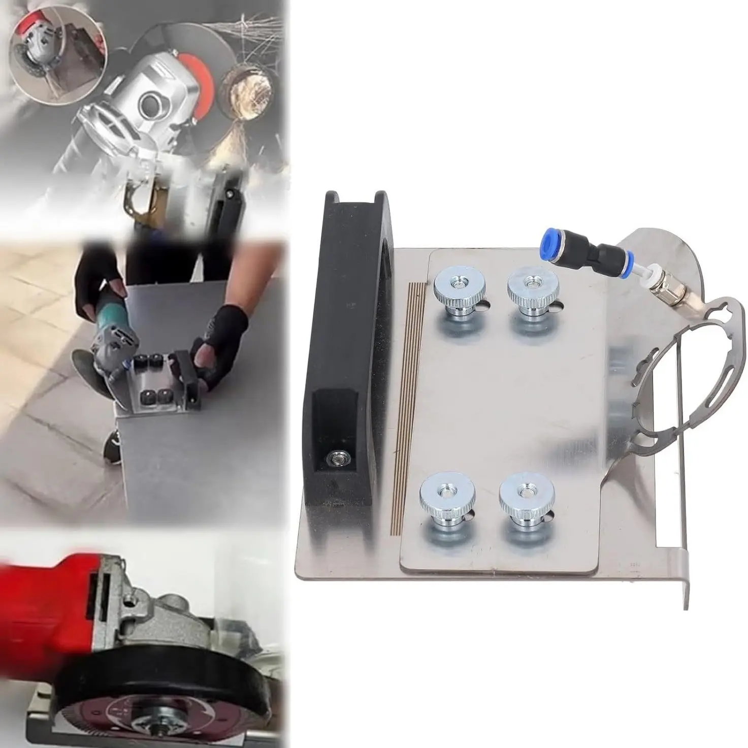 45-Degree Tile Chamfering Tool with Base Plate, Type 100 Angle Grinder Stand for 45° Tile Chamfer Cutting, Angle Grinder Stand for Cutting Ceramic and Stone Power Tools #TOP PICKS