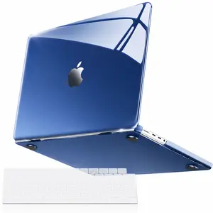 MOSISO Compatible with MacBook Pro 14 inch Case 2025-2021 M5 M4 M3 M2 M1 A3434 A3112 A3185 A3401 A2918 A2992 A2779 A2442, Surpass Natural Beauty Protective Hard Shell&Keyboard Cover, Crystal Midnight