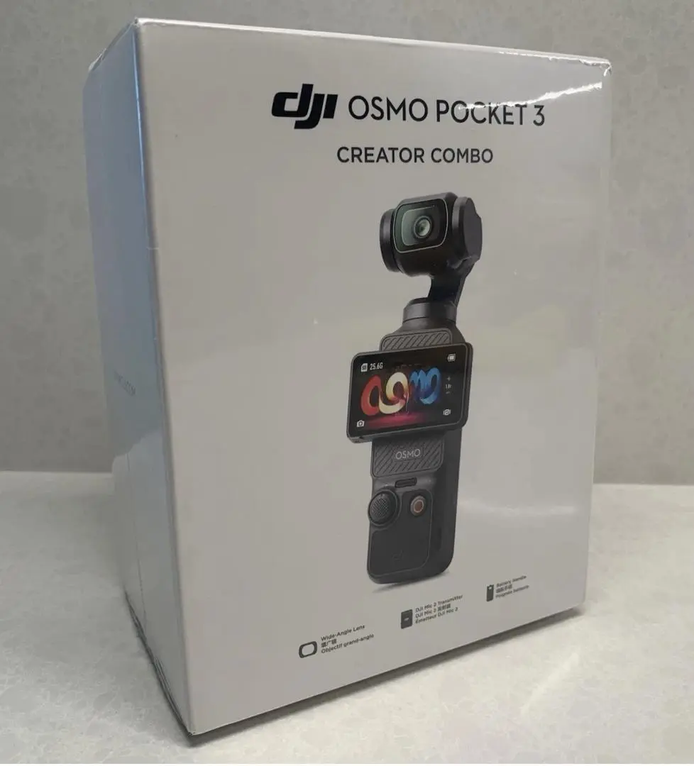 DJI Osmo Pocket 3 Creator Combo - Black Brand New Sealed