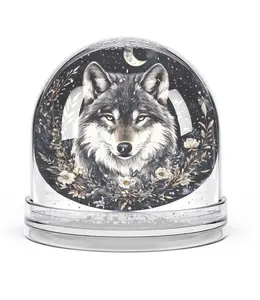 Wolf Lover Animal Lover Snow Globe Gift for Wolf Enthusiasts with Wolf Design and Snow Features Ideal for Birthdays Christmas or Special Occasions