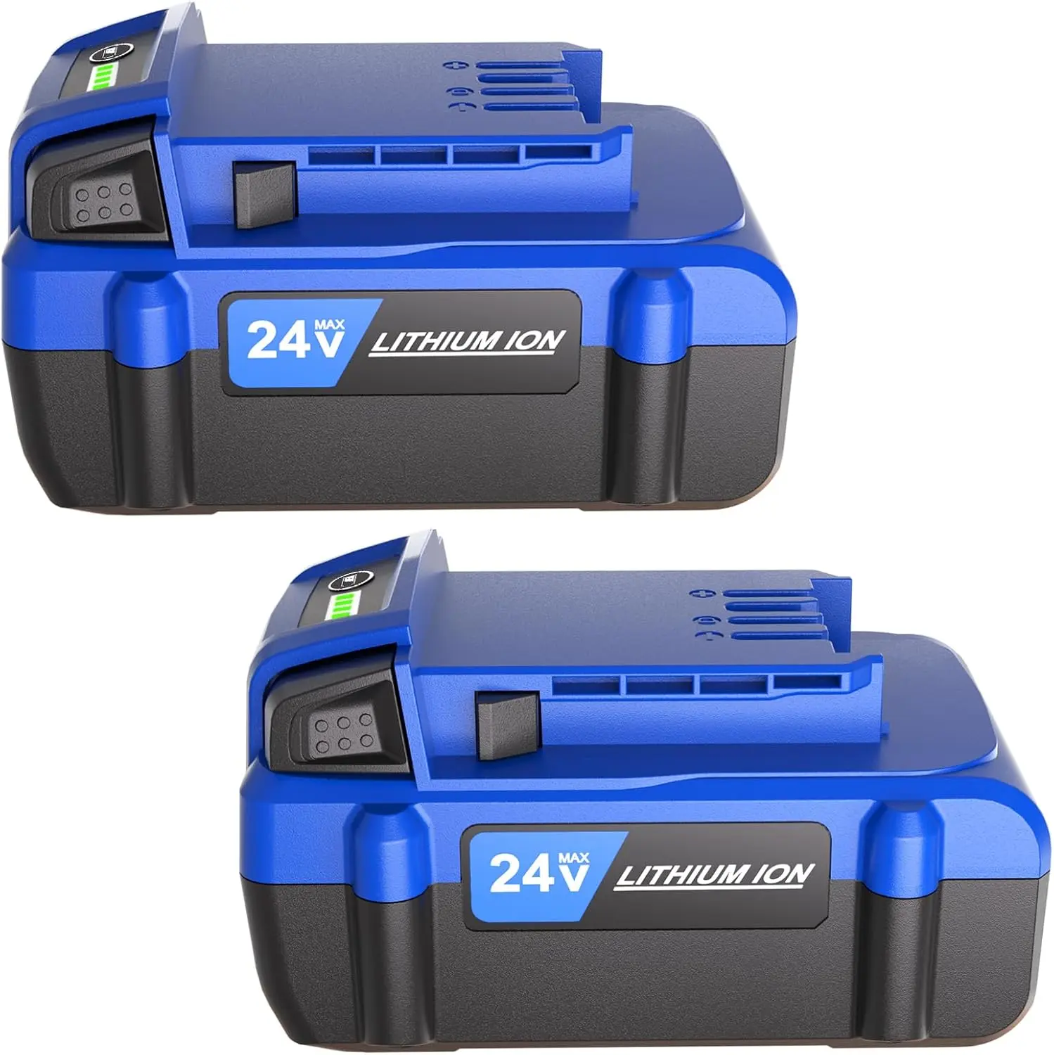 JYJZPB 6.0Ah Lithium-ion Replacement for Kobalt 24V Battery KB624-03 524-03 424-03 224-03 124-03 Compatible for Kobalt 24-Volt Max Cordless Tool, 2 Packs