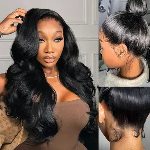 [LIVE SUPER DEAL] West Kiss Ready Go Wig 360 Lace Frontal Wigs Human Hair Body Wave Pre Cut Lace Human Hair Wigs Pre Bleached Pre Plucked Wig