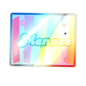 Menace Holographic Die-cut Stickers