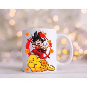 Dragon Anime Coffee Mug - Unique Dragon Anime-Inspired Design for Fans - High-Quality Mug Perfect for Gifts, Collectors, and Anime Lovers